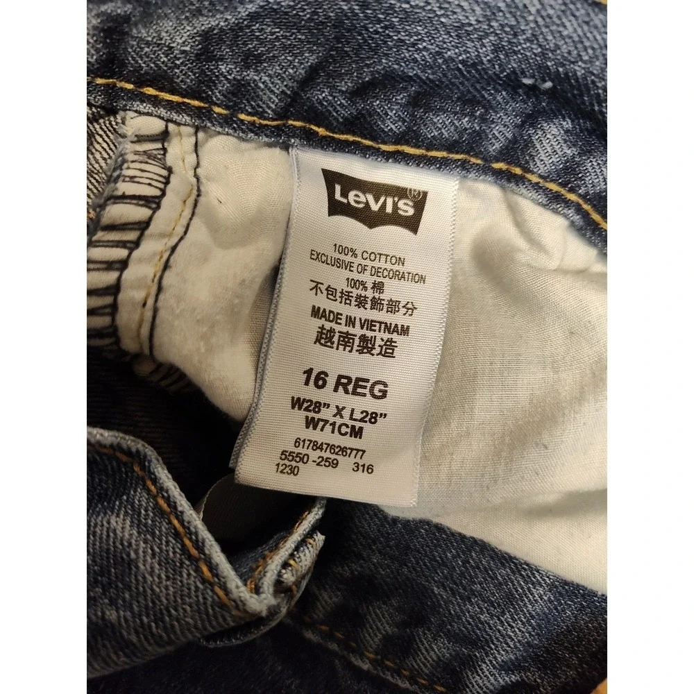 Men's Levi's 550 Relaxed Fit Jeans 16 Reg 28x28 Blue Good High Rise Tapered‎
